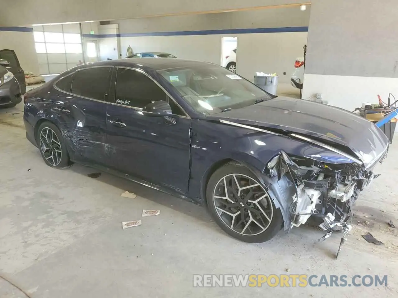 4 Photograph of a damaged car 5NPEK4JC7MH123254 HYUNDAI SONATA 2021