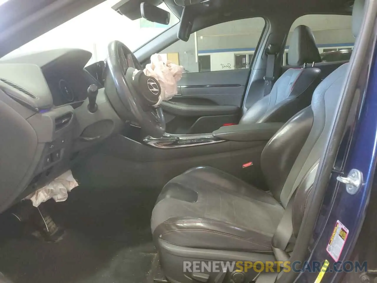 7 Photograph of a damaged car 5NPEK4JC7MH123254 HYUNDAI SONATA 2021