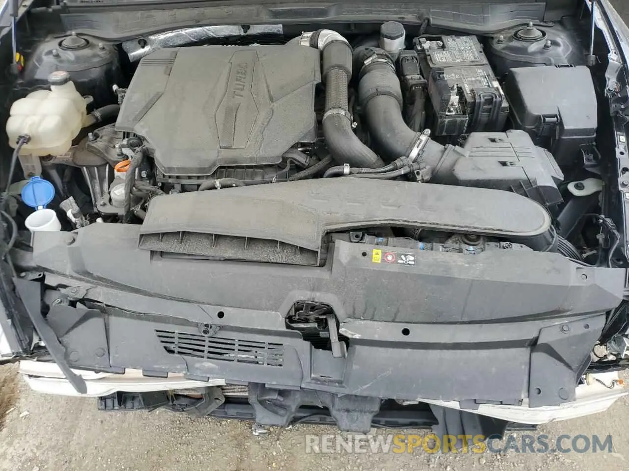 11 Photograph of a damaged car 5NPEK4JC8MH124655 HYUNDAI SONATA 2021