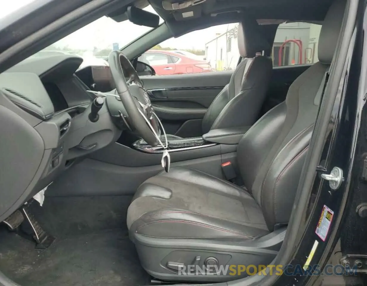 7 Photograph of a damaged car 5NPEK4JC8MH124655 HYUNDAI SONATA 2021
