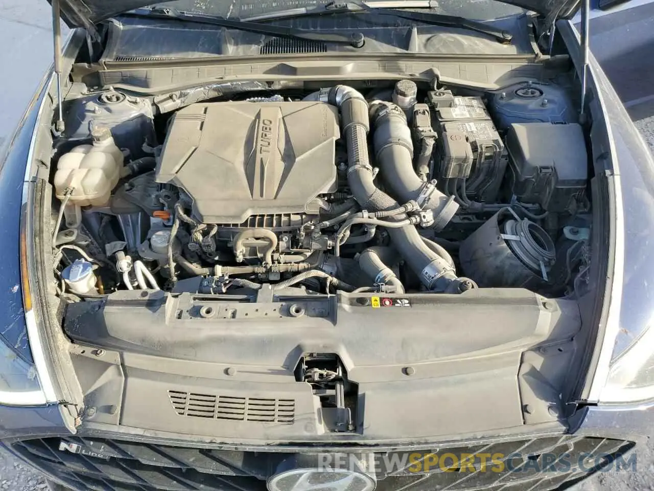13 Photograph of a damaged car 5NPEK4JC9MH130321 HYUNDAI SONATA 2021