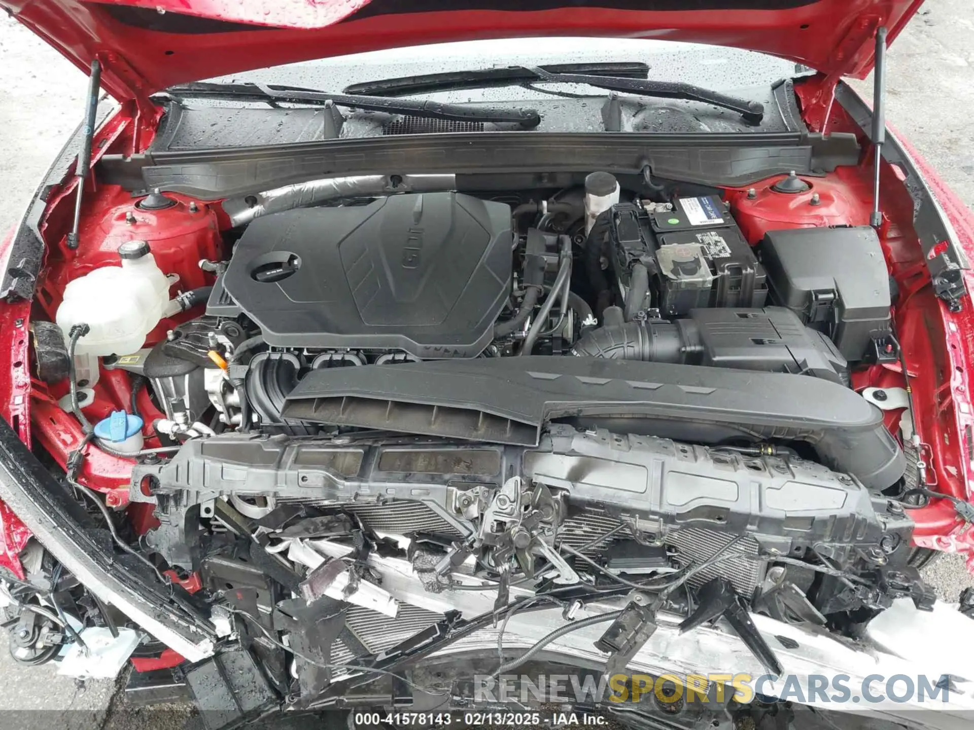 10 Photograph of a damaged car 5NPEL4JA0MH082414 HYUNDAI SONATA 2021