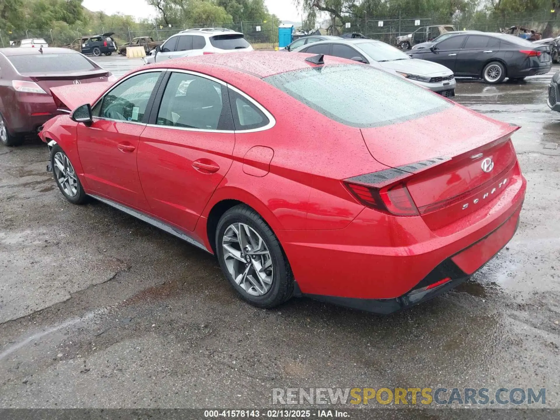 3 Photograph of a damaged car 5NPEL4JA0MH082414 HYUNDAI SONATA 2021