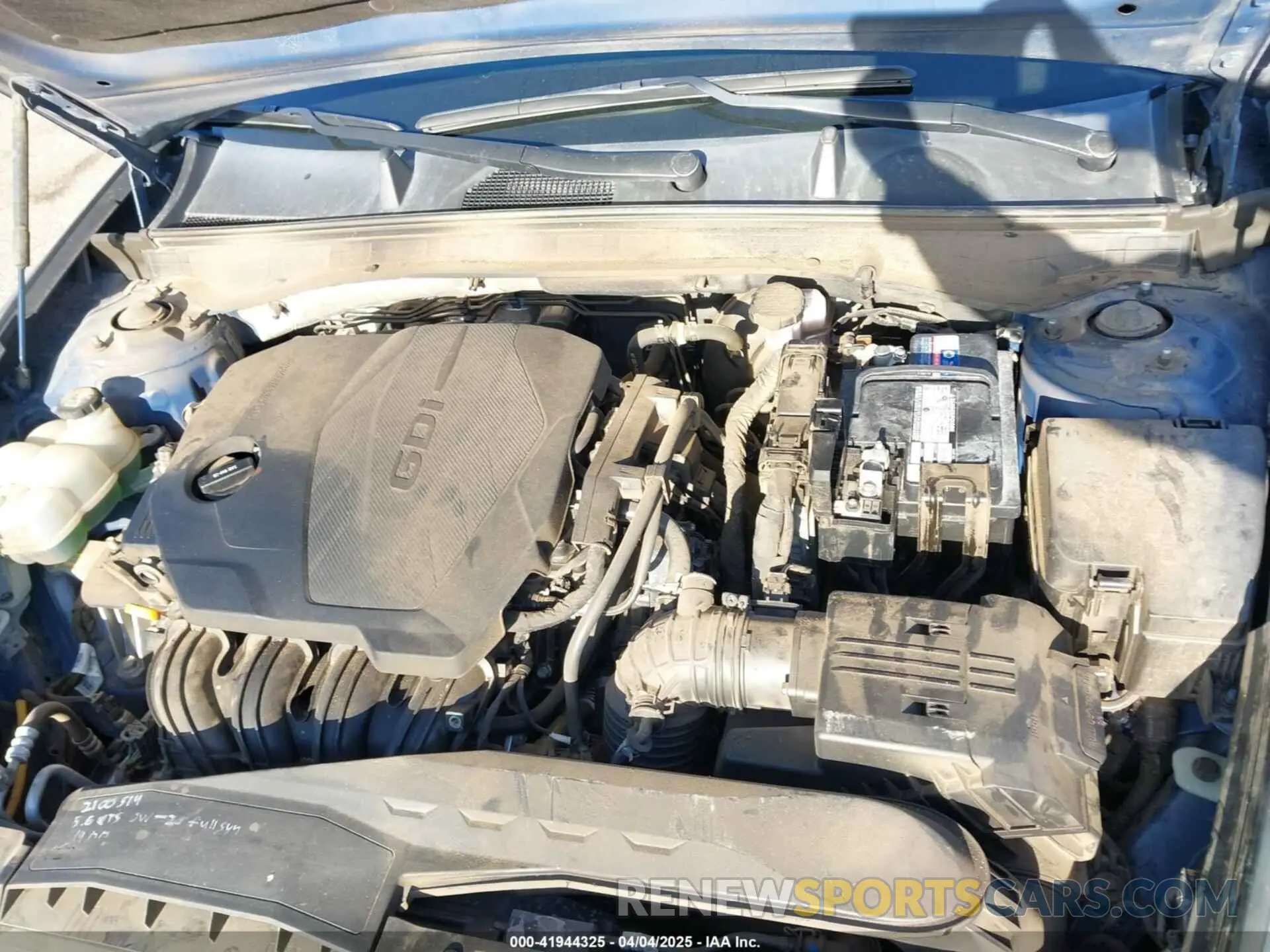 10 Photograph of a damaged car 5NPEL4JA0MH085023 HYUNDAI SONATA 2021