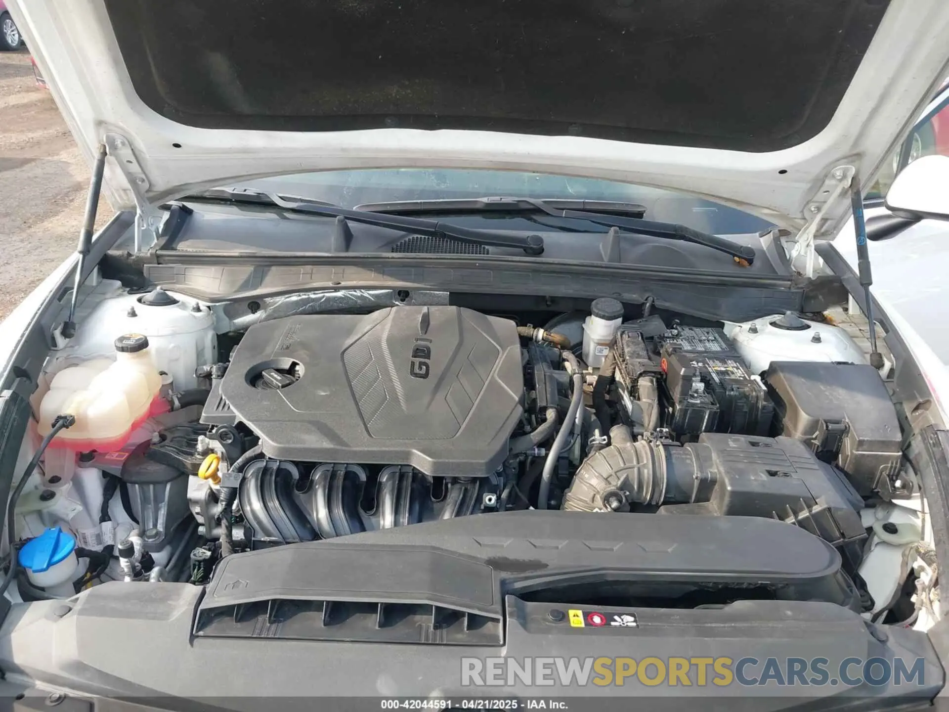 10 Photograph of a damaged car 5NPEL4JA0MH094594 HYUNDAI SONATA 2021