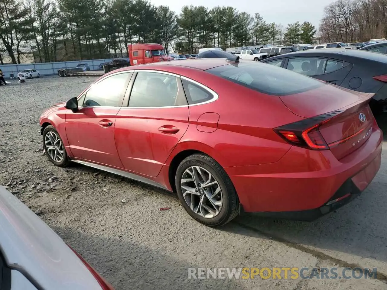 2 Photograph of a damaged car 5NPEL4JA1MH079358 HYUNDAI SONATA 2021