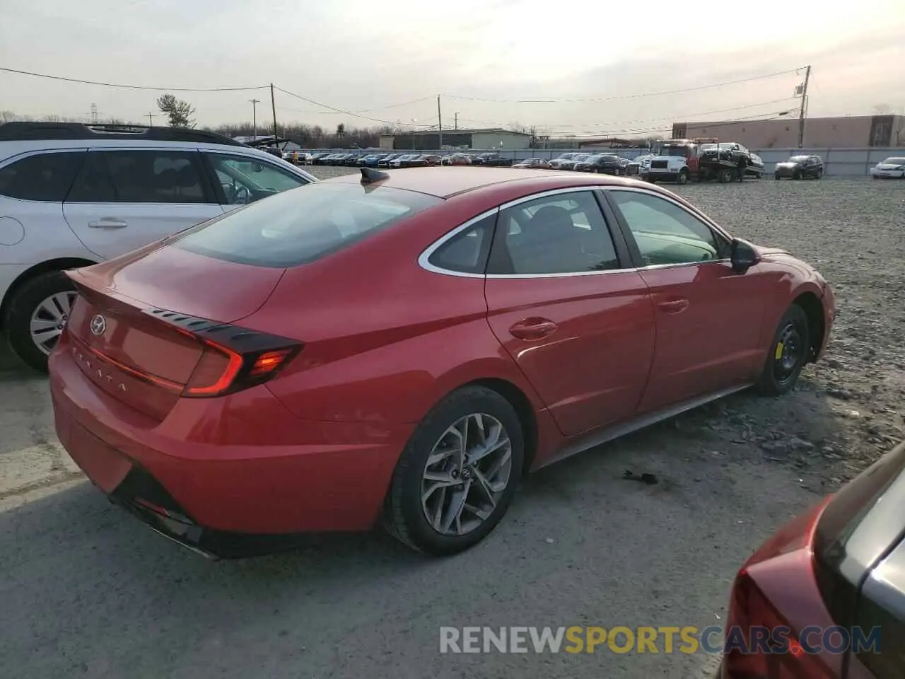 3 Photograph of a damaged car 5NPEL4JA1MH079358 HYUNDAI SONATA 2021
