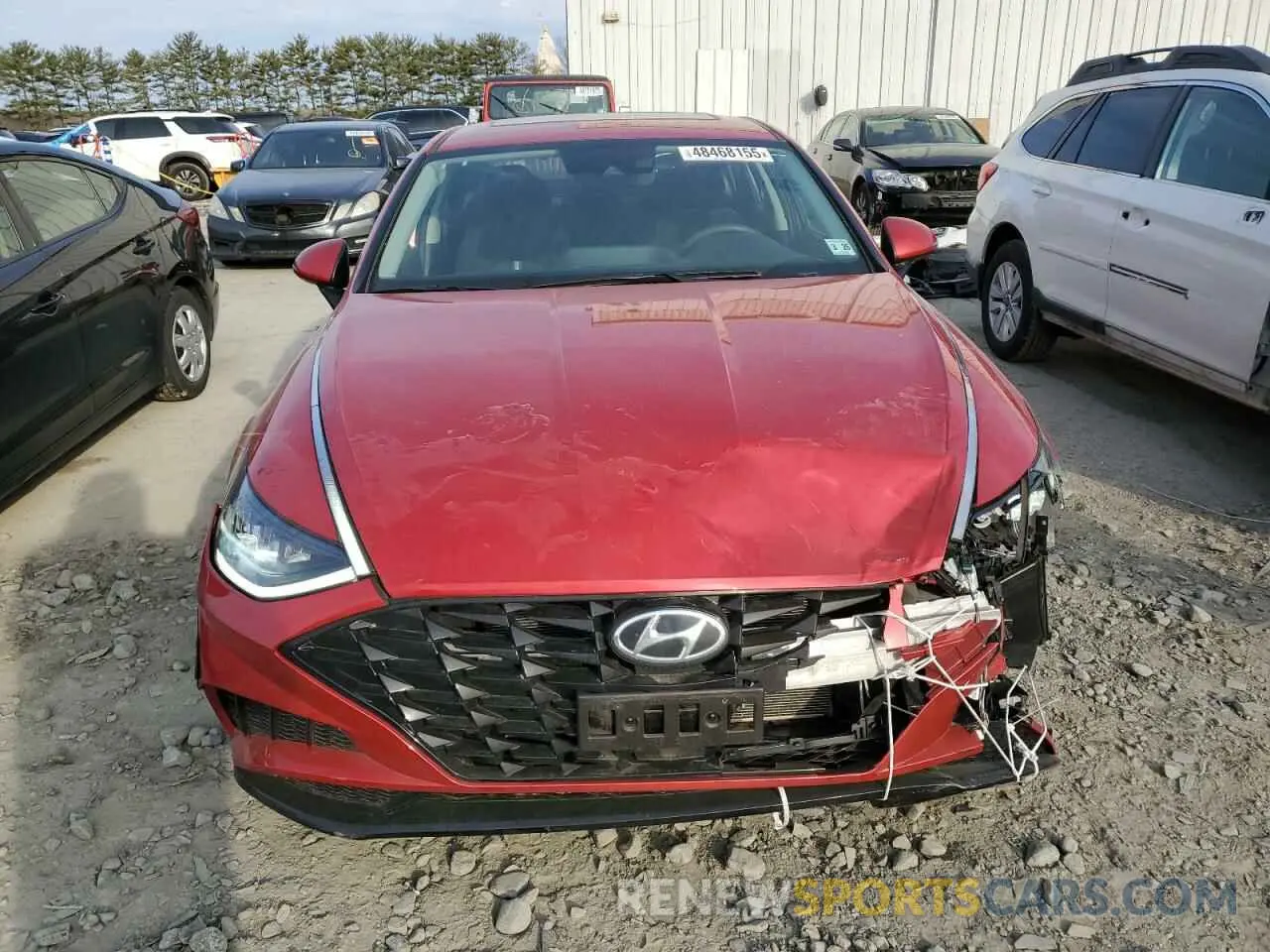 5 Photograph of a damaged car 5NPEL4JA1MH079358 HYUNDAI SONATA 2021