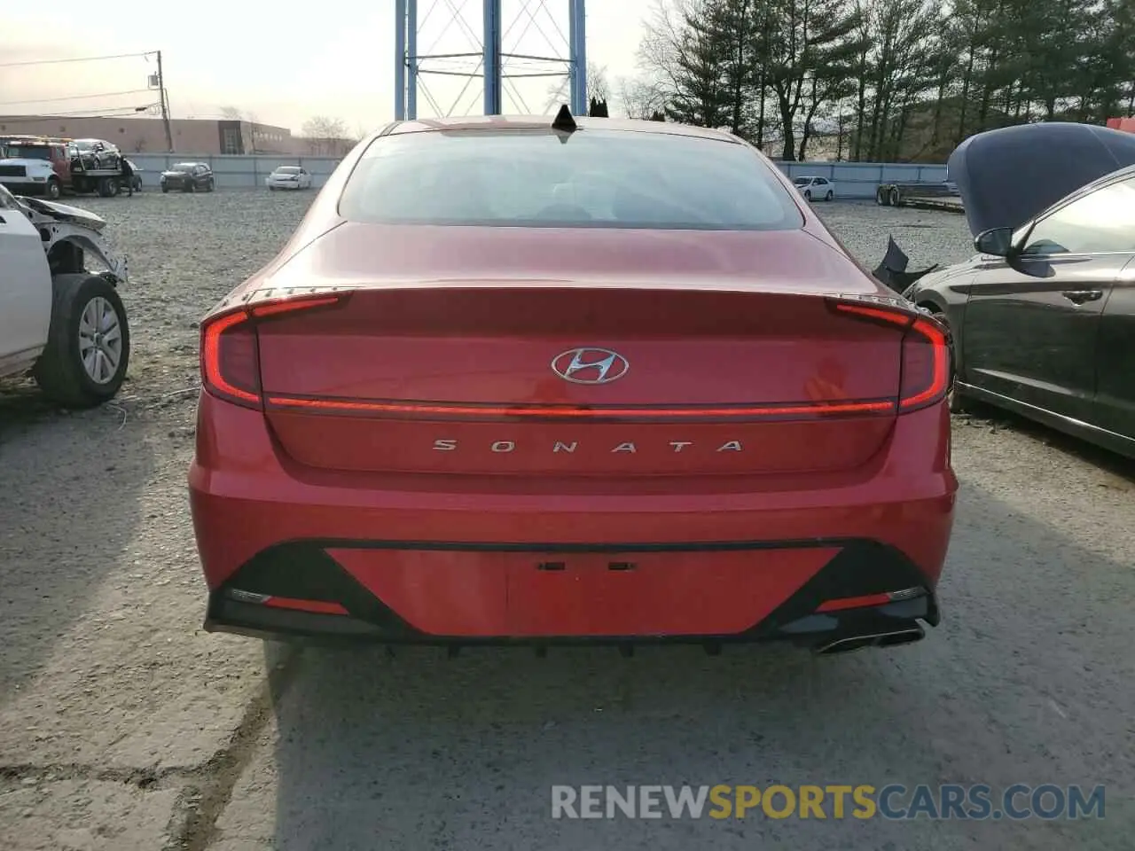 6 Photograph of a damaged car 5NPEL4JA1MH079358 HYUNDAI SONATA 2021