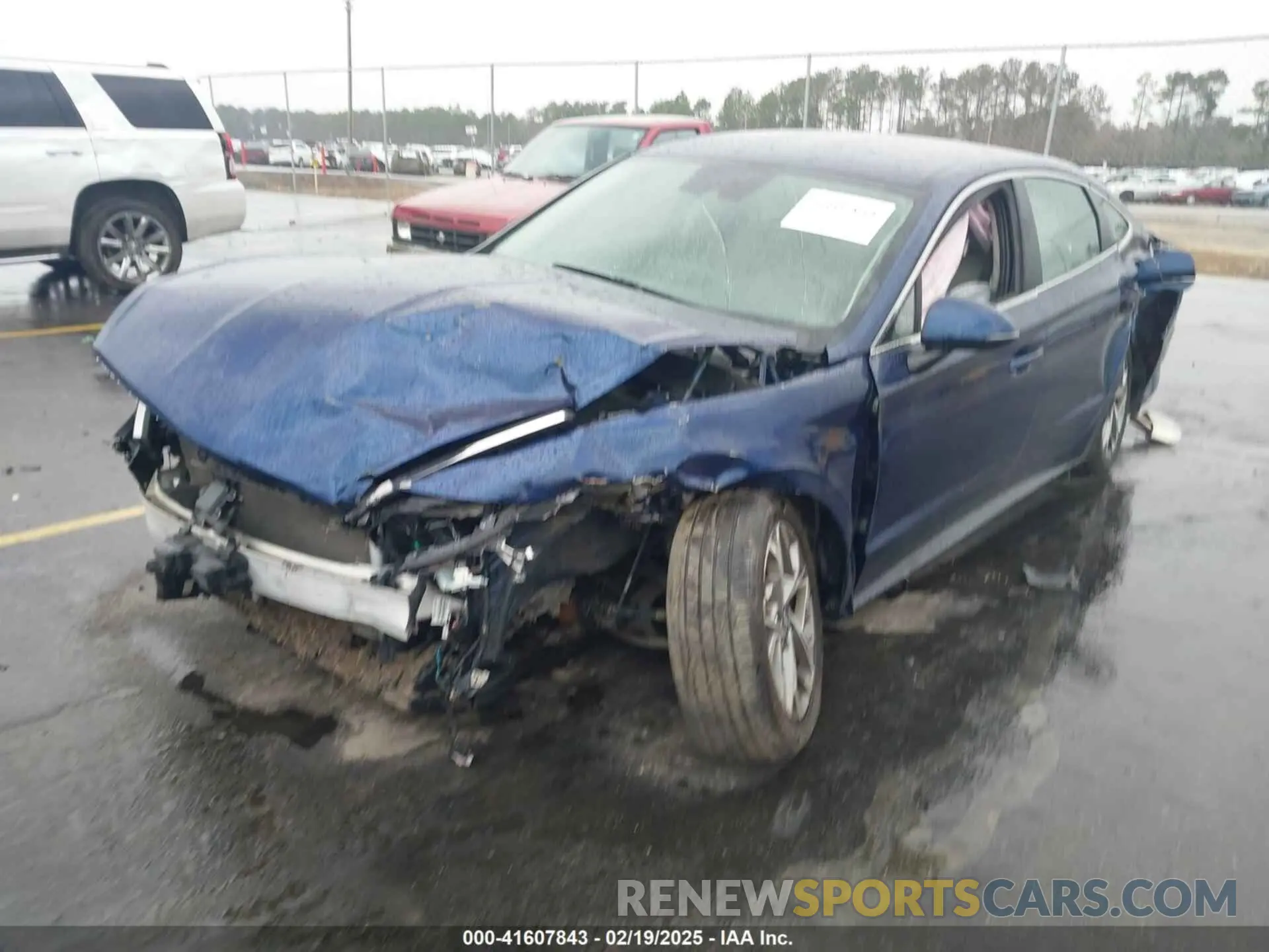 6 Photograph of a damaged car 5NPEL4JA1MH128946 HYUNDAI SONATA 2021
