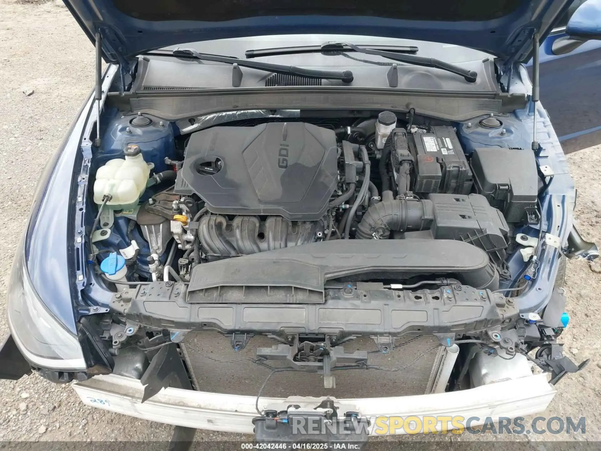 10 Photograph of a damaged car 5NPEL4JA2MH083953 HYUNDAI SONATA 2021