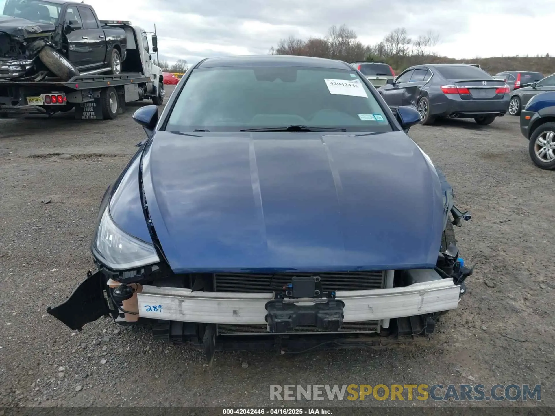 12 Photograph of a damaged car 5NPEL4JA2MH083953 HYUNDAI SONATA 2021