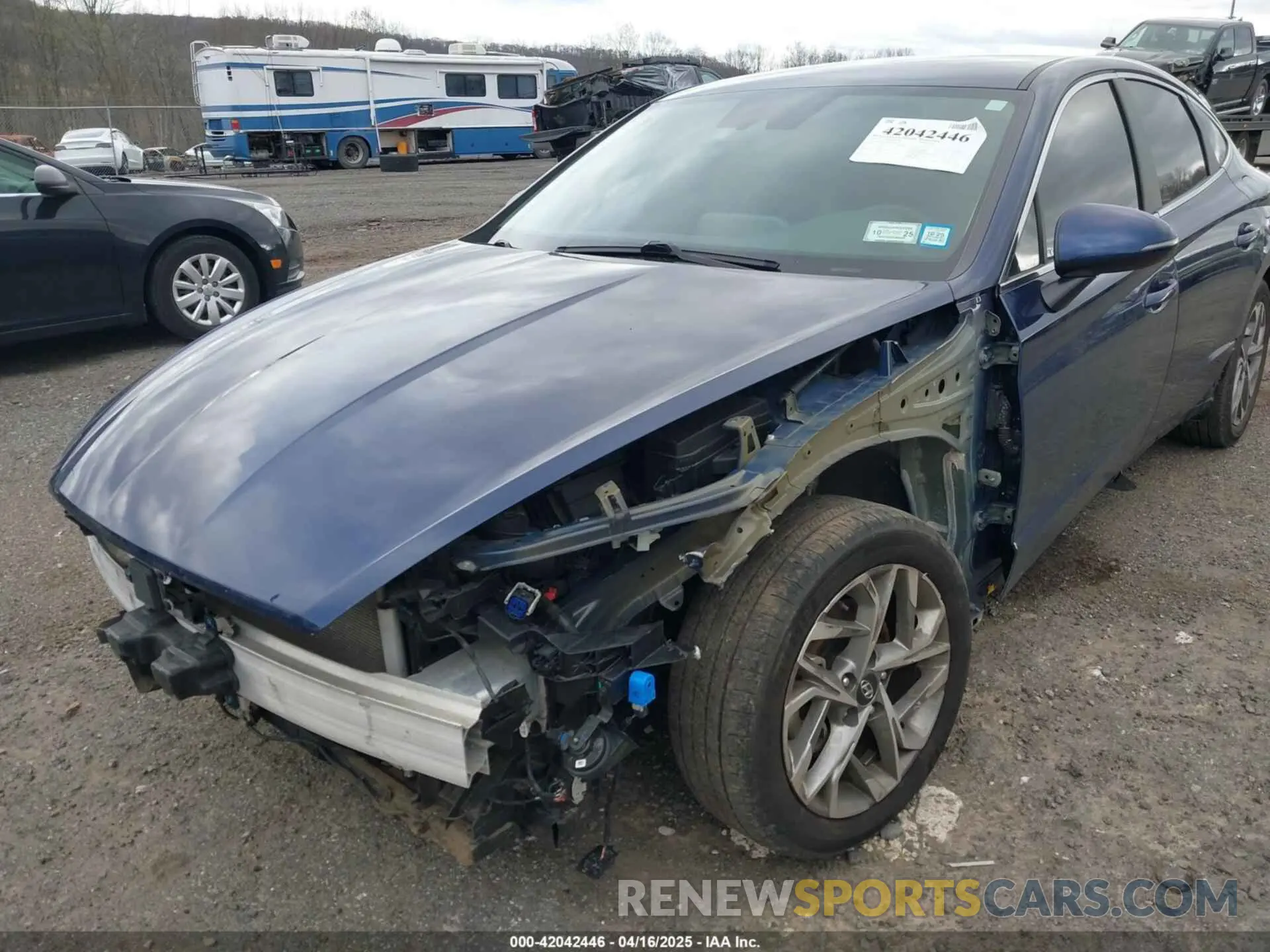 6 Photograph of a damaged car 5NPEL4JA2MH083953 HYUNDAI SONATA 2021