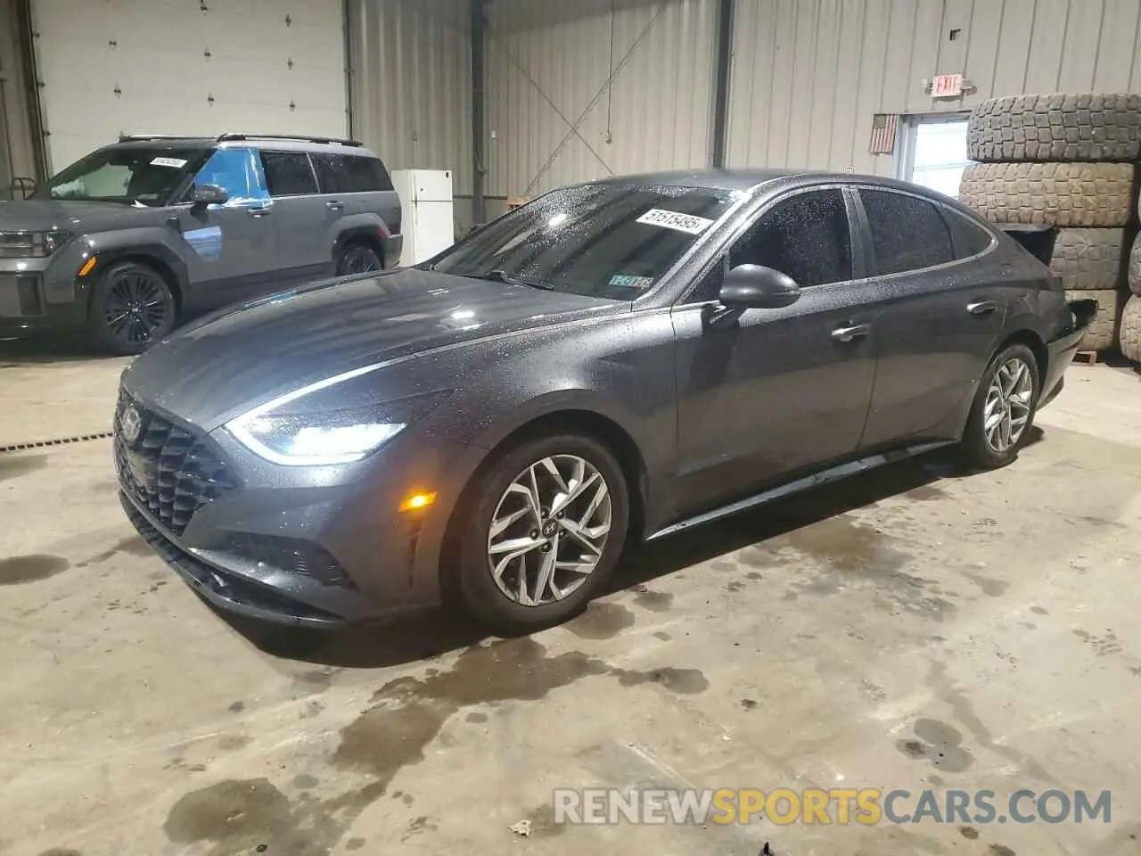 1 Photograph of a damaged car 5NPEL4JA3MH093794 HYUNDAI SONATA 2021