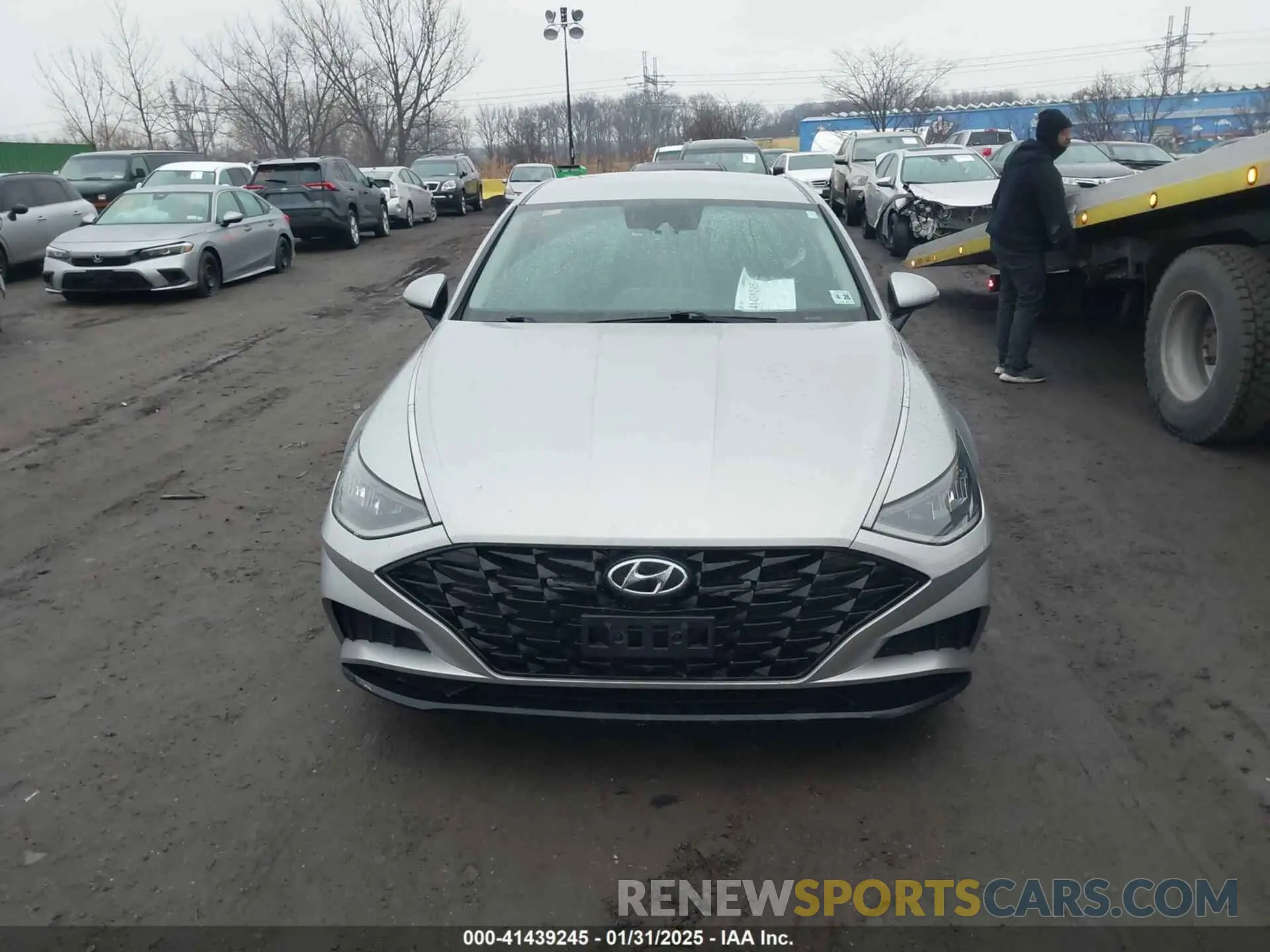 12 Photograph of a damaged car 5NPEL4JA4MH083470 HYUNDAI SONATA 2021