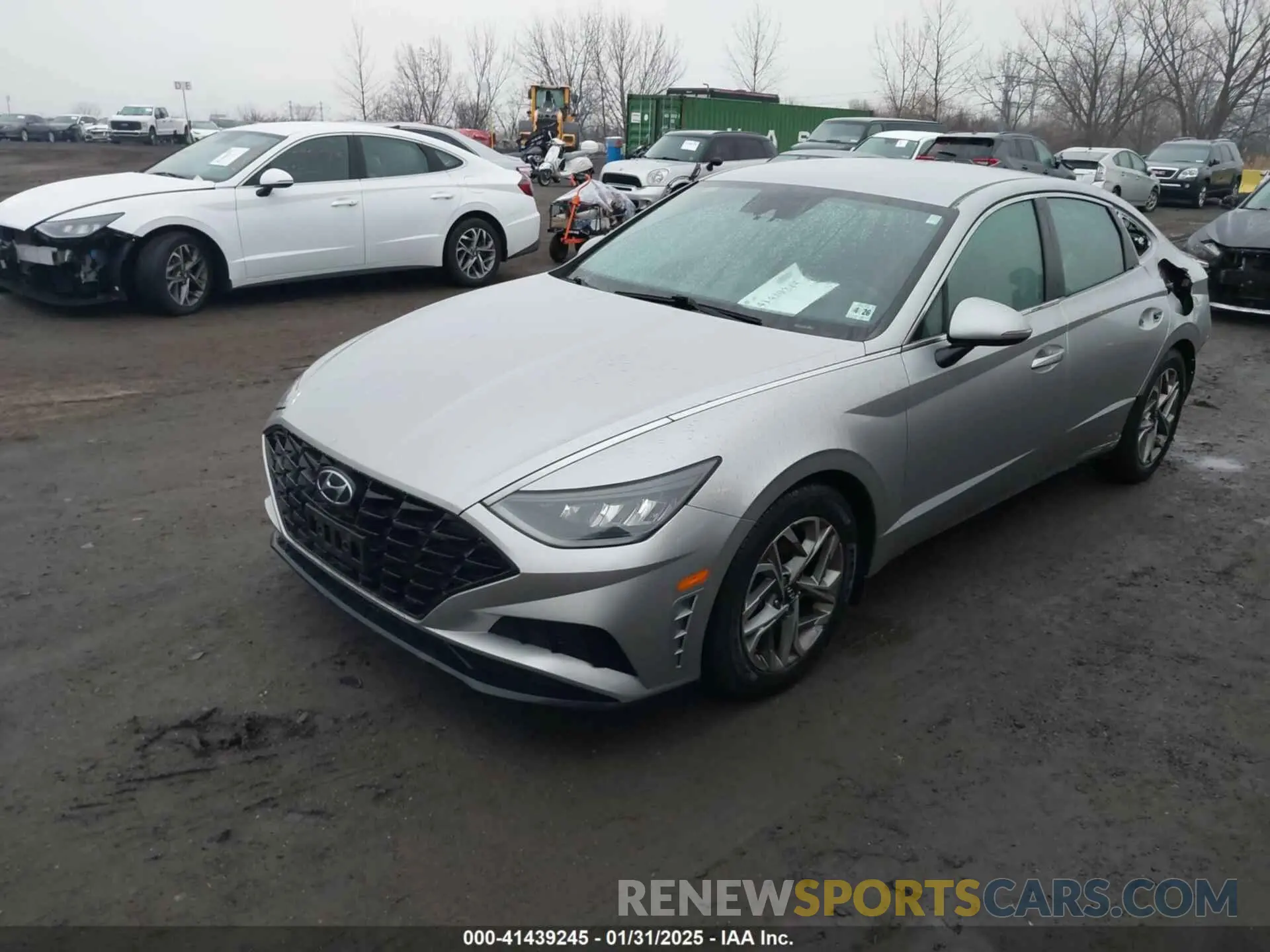 2 Photograph of a damaged car 5NPEL4JA4MH083470 HYUNDAI SONATA 2021
