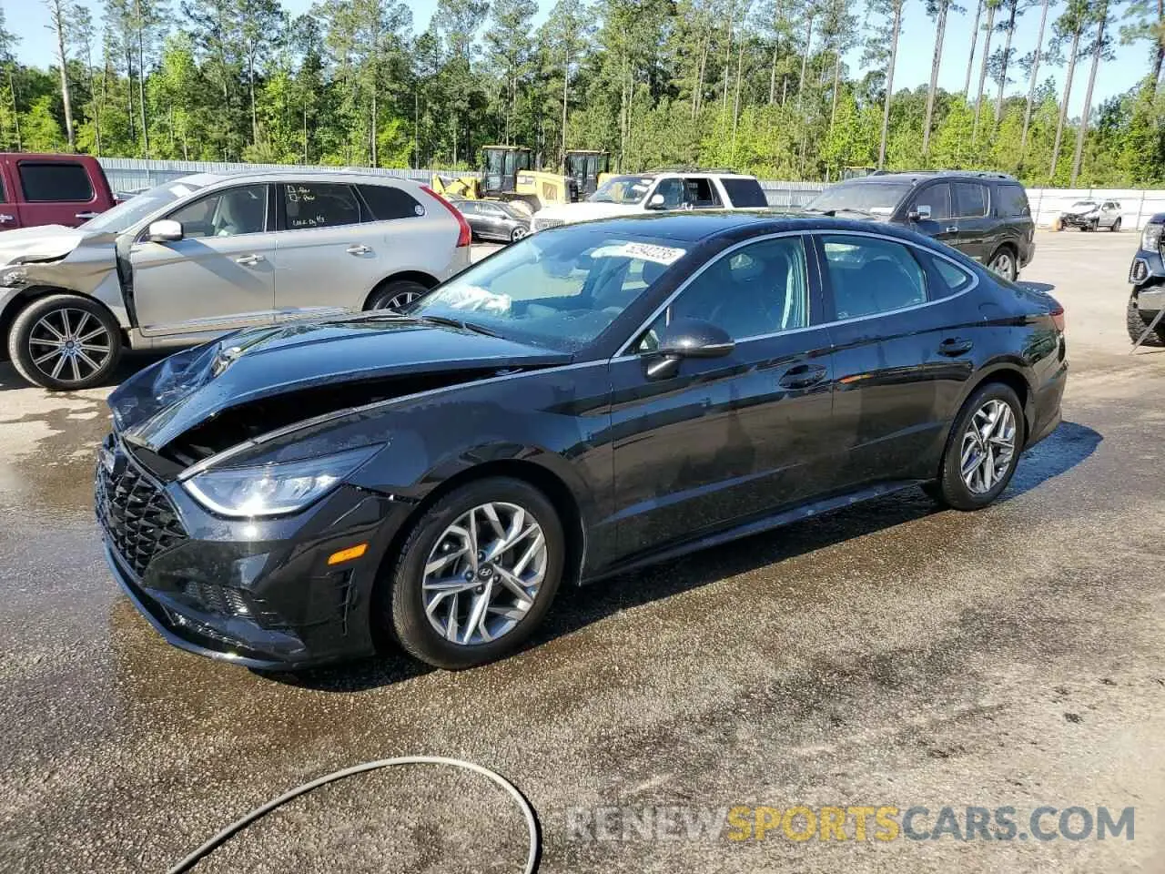 1 Photograph of a damaged car 5NPEL4JA5MH062997 HYUNDAI SONATA 2021