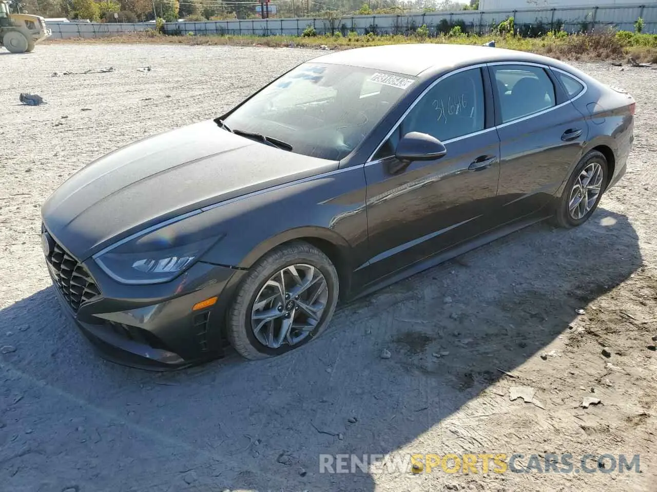 1 Photograph of a damaged car 5NPEL4JA5MH071232 HYUNDAI SONATA 2021