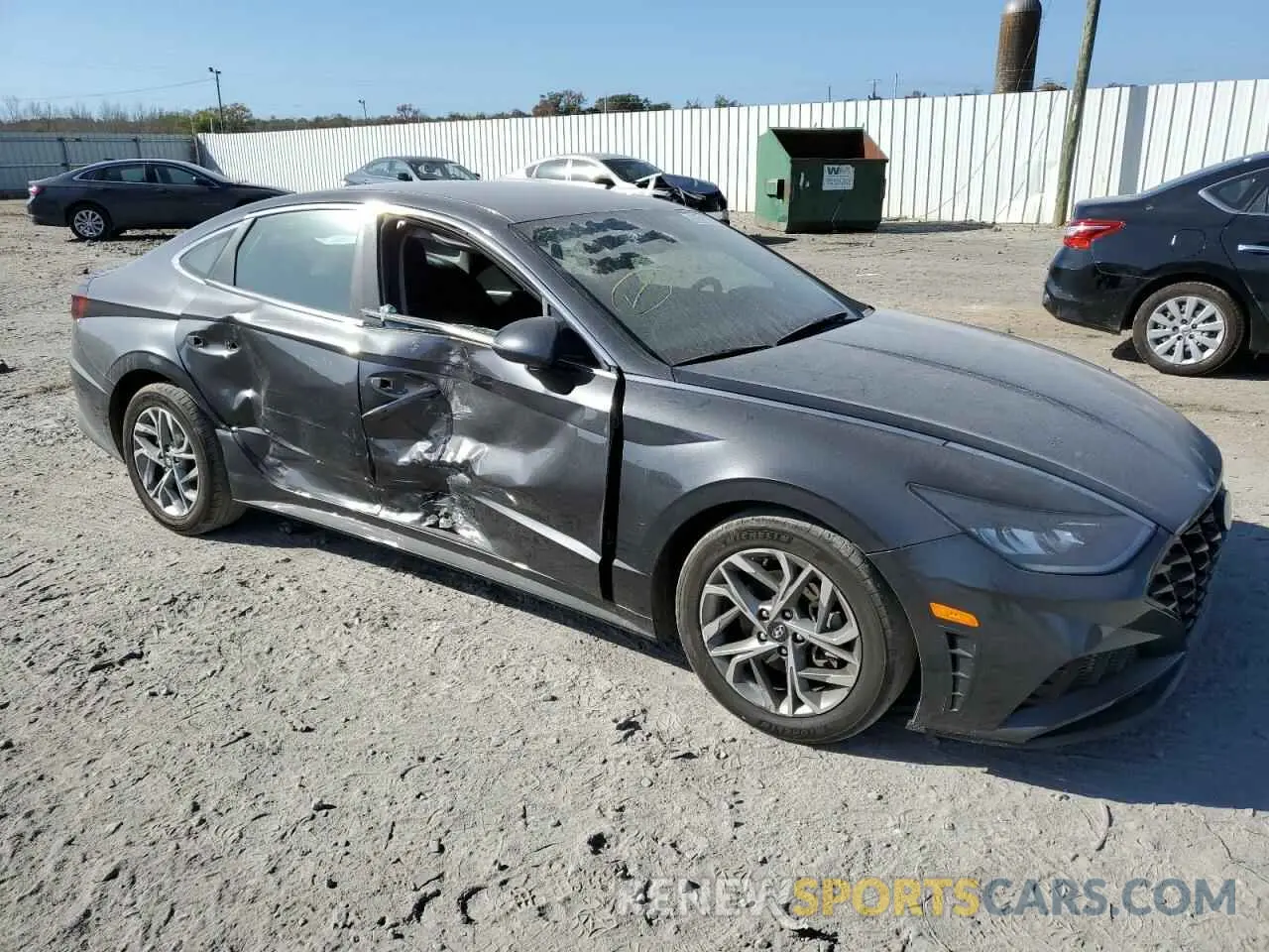4 Photograph of a damaged car 5NPEL4JA5MH071232 HYUNDAI SONATA 2021