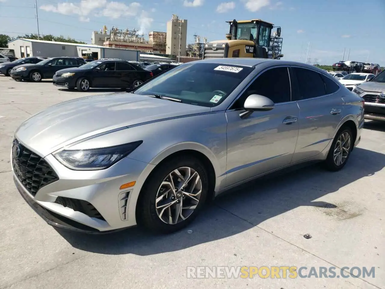 1 Photograph of a damaged car 5NPEL4JA5MH094803 HYUNDAI SONATA 2021