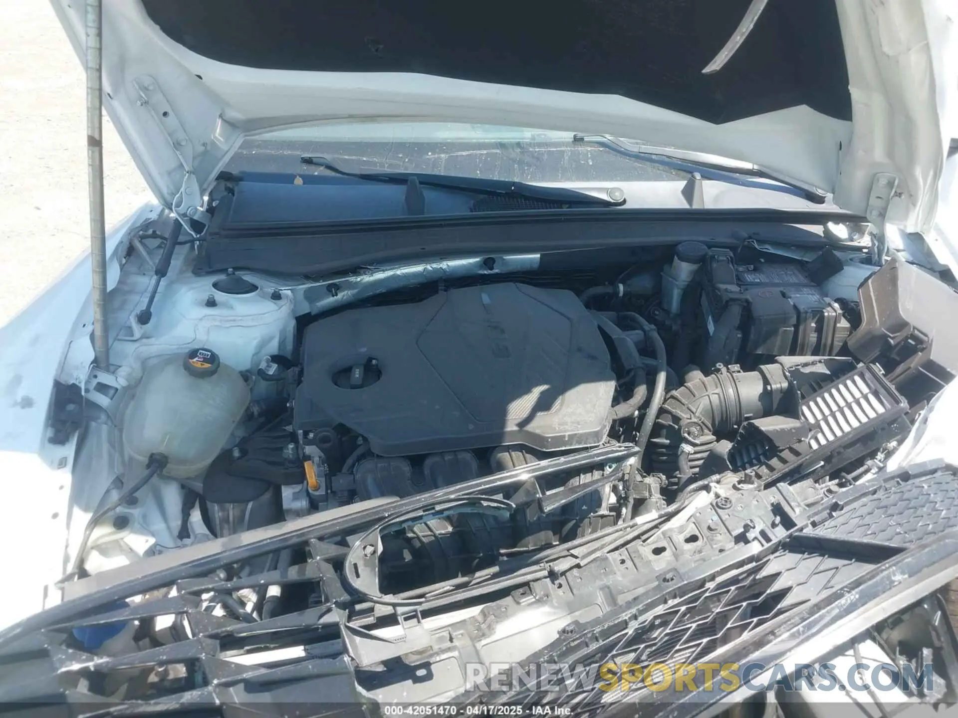 10 Photograph of a damaged car 5NPEL4JA6MH065794 HYUNDAI SONATA 2021