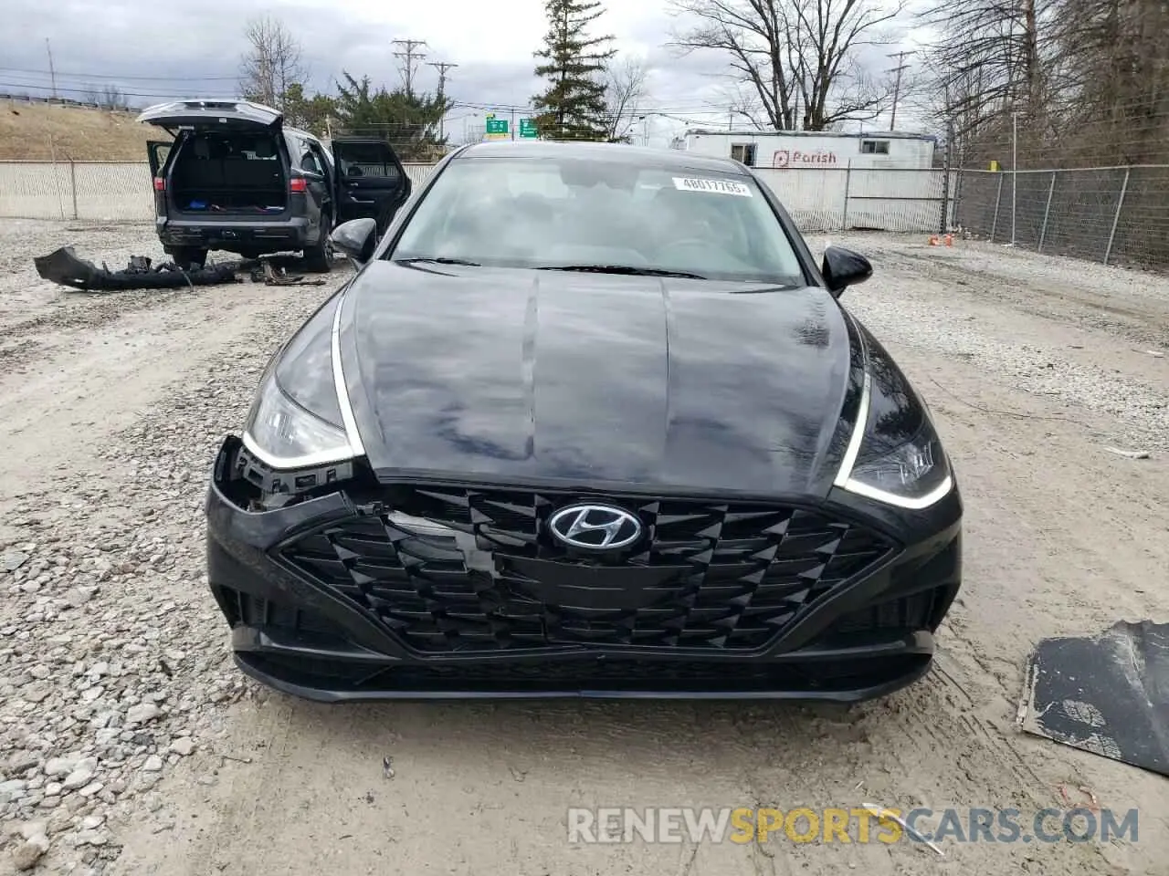 5 Photograph of a damaged car 5NPEL4JA6MH066752 HYUNDAI SONATA 2021