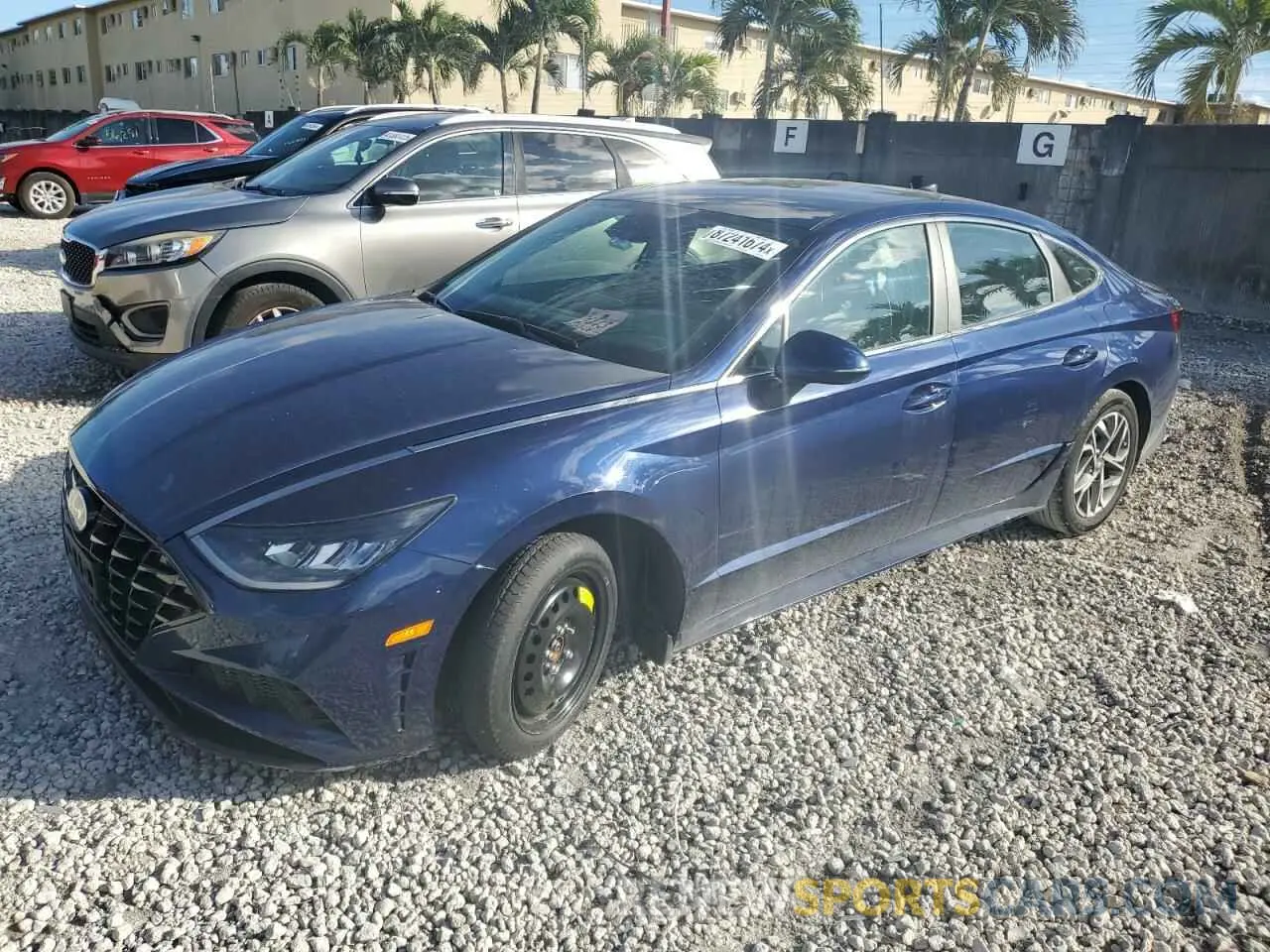 1 Photograph of a damaged car 5NPEL4JA6MH103718 HYUNDAI SONATA 2021