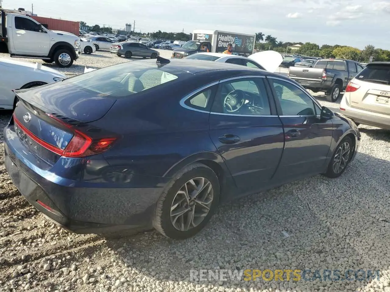 3 Photograph of a damaged car 5NPEL4JA6MH103718 HYUNDAI SONATA 2021