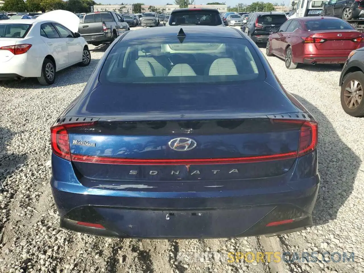 6 Photograph of a damaged car 5NPEL4JA6MH103718 HYUNDAI SONATA 2021
