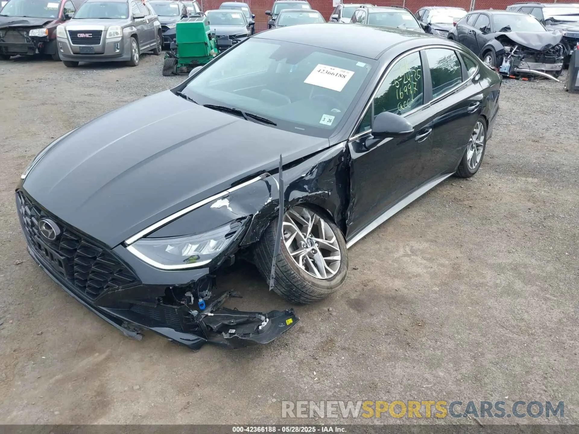 6 Photograph of a damaged car 5NPEL4JA6MH121779 HYUNDAI SONATA 2021