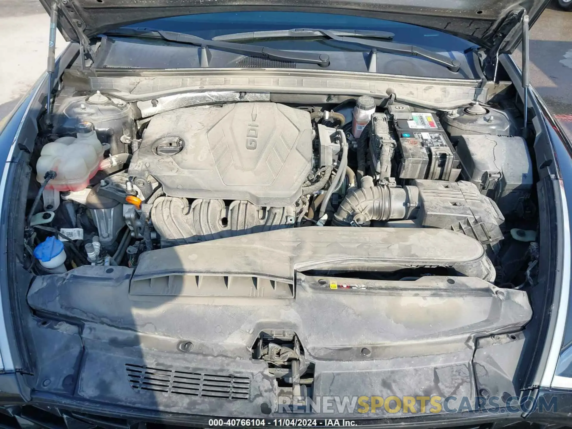 10 Photograph of a damaged car 5NPEL4JA7MH102903 HYUNDAI SONATA 2021