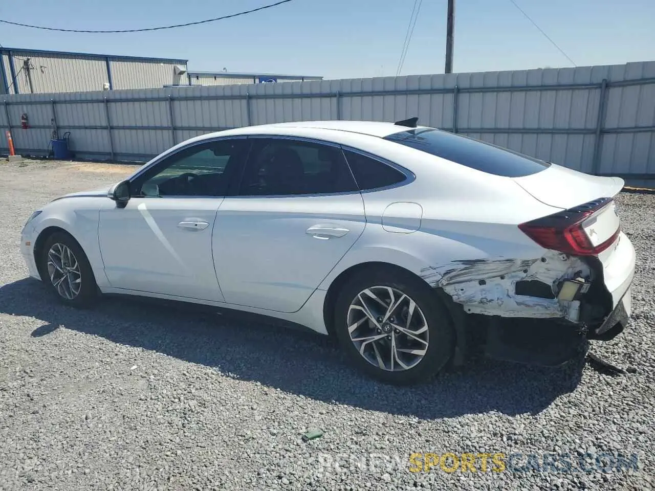 2 Photograph of a damaged car 5NPEL4JA8MH068079 HYUNDAI SONATA 2021