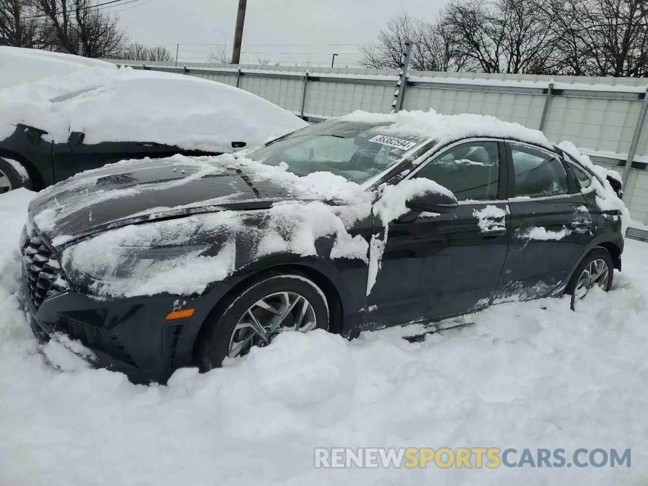 1 Photograph of a damaged car 5NPEL4JA8MH068549 HYUNDAI SONATA 2021