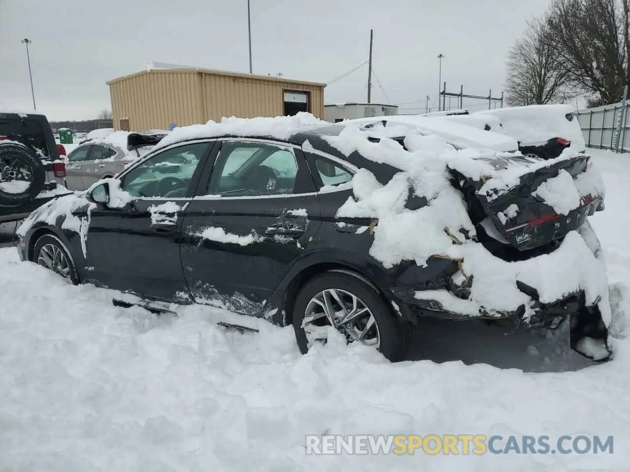 2 Photograph of a damaged car 5NPEL4JA8MH068549 HYUNDAI SONATA 2021