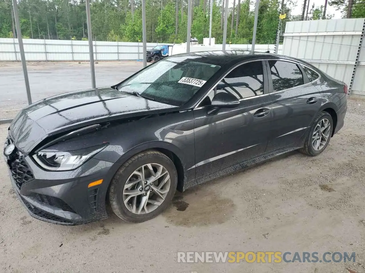 1 Photograph of a damaged car 5NPEL4JA8MH069507 HYUNDAI SONATA 2021