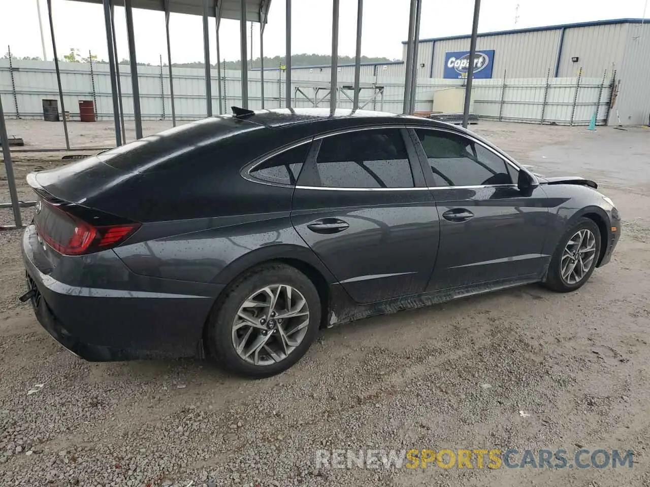 3 Photograph of a damaged car 5NPEL4JA8MH069507 HYUNDAI SONATA 2021
