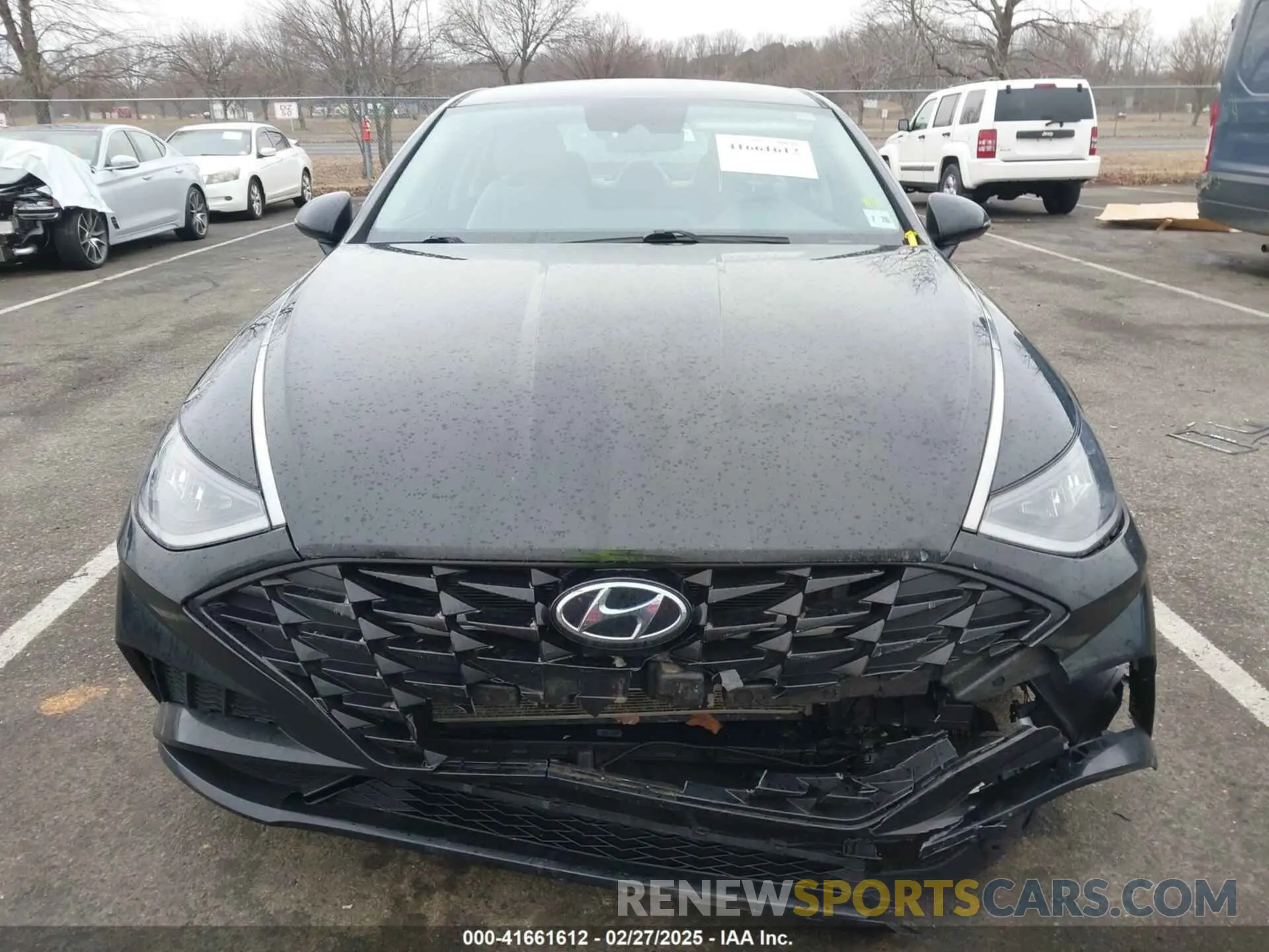 12 Photograph of a damaged car 5NPEL4JA8MH087540 HYUNDAI SONATA 2021