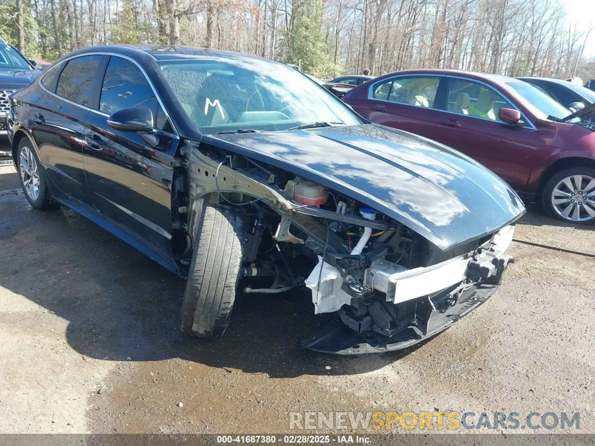 6 Photograph of a damaged car 5NPEL4JA8MH102974 HYUNDAI SONATA 2021