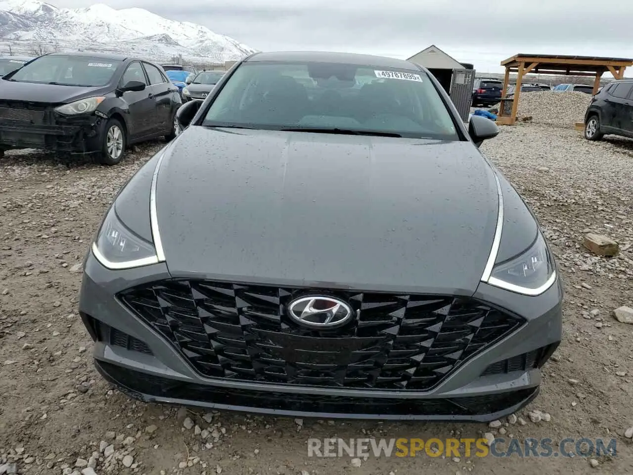 5 Photograph of a damaged car 5NPEL4JA9MH090446 HYUNDAI SONATA 2021
