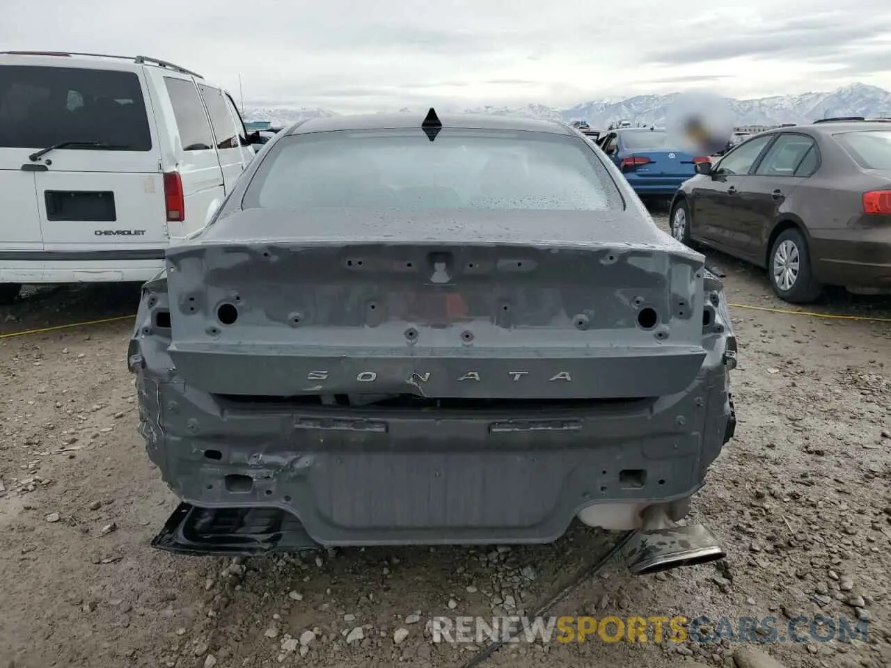 6 Photograph of a damaged car 5NPEL4JA9MH090446 HYUNDAI SONATA 2021