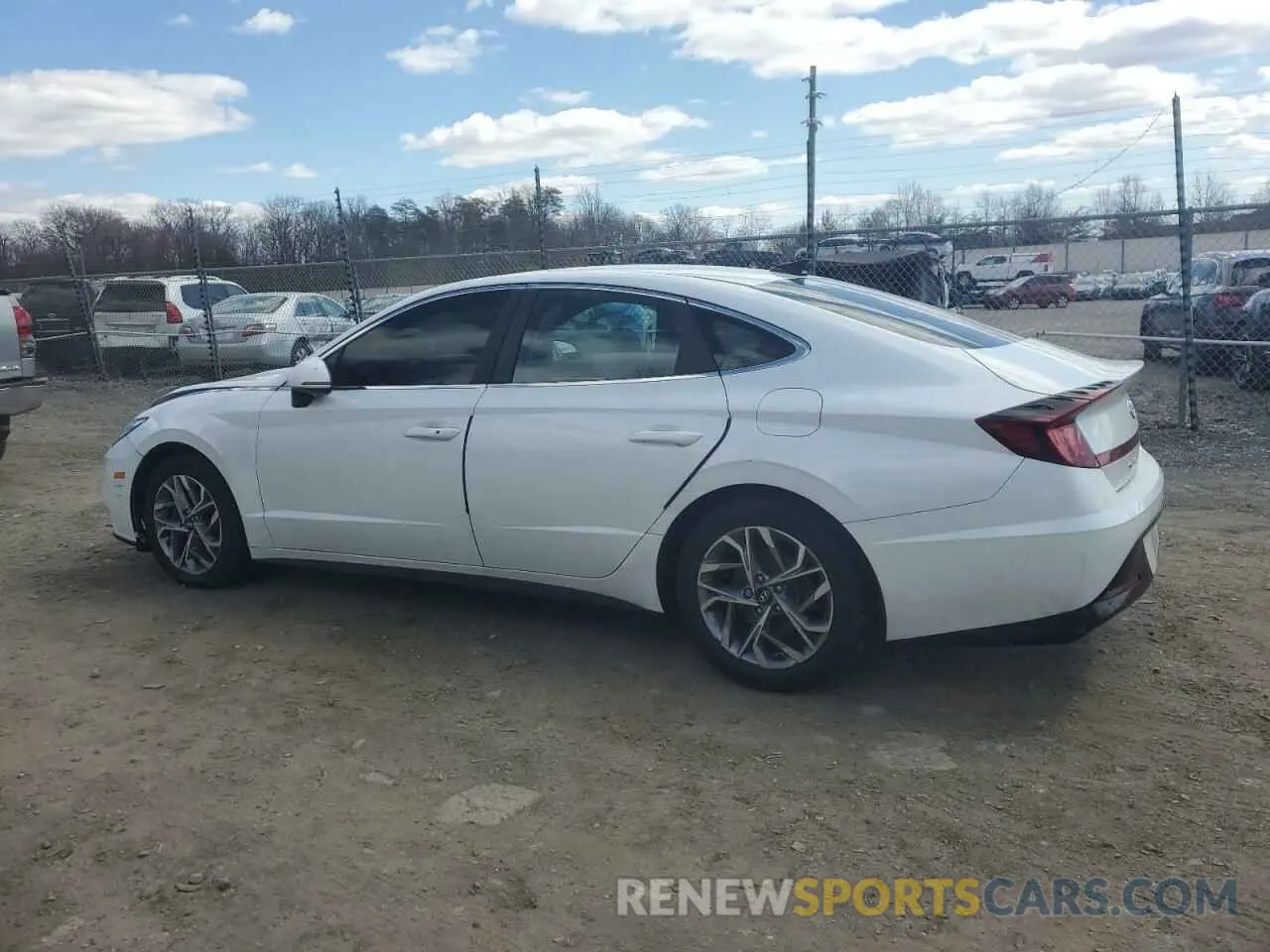 2 Photograph of a damaged car 5NPEL4JA9MH096618 HYUNDAI SONATA 2021