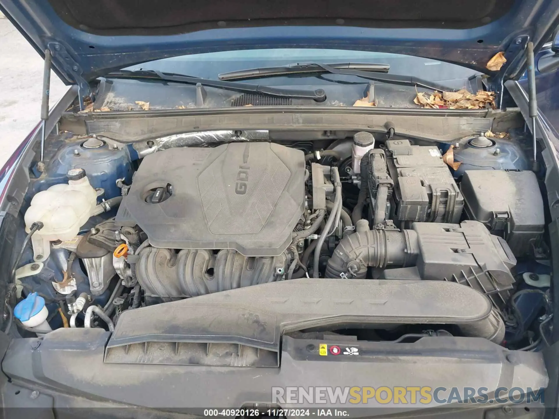 10 Photograph of a damaged car 5NPEL4JA9MH104670 HYUNDAI SONATA 2021