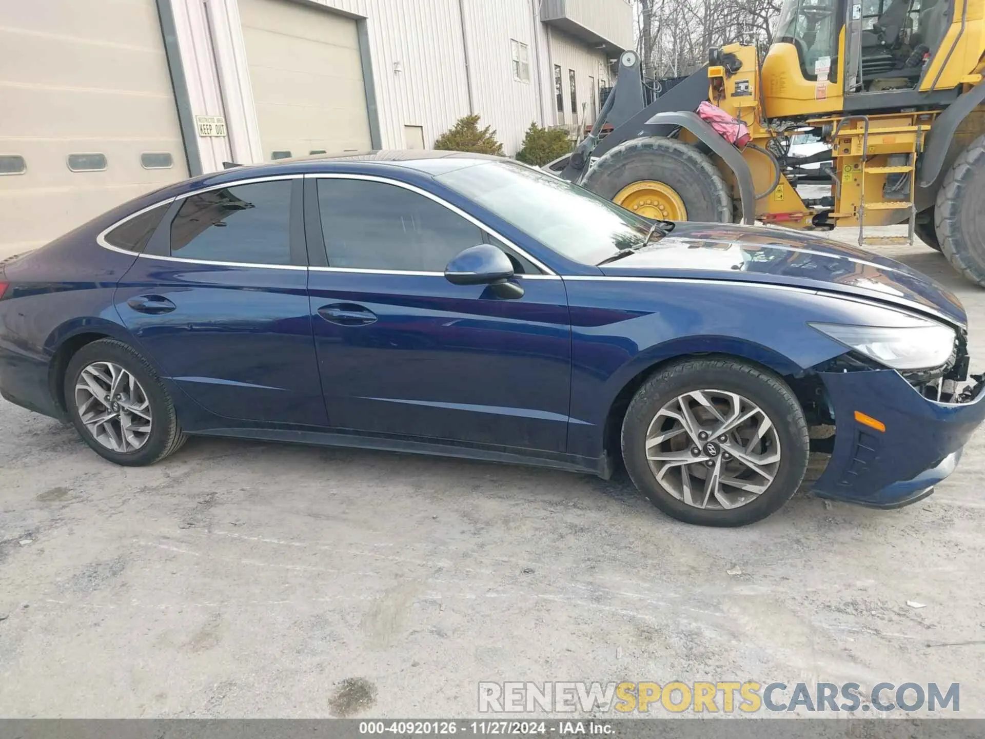 13 Photograph of a damaged car 5NPEL4JA9MH104670 HYUNDAI SONATA 2021