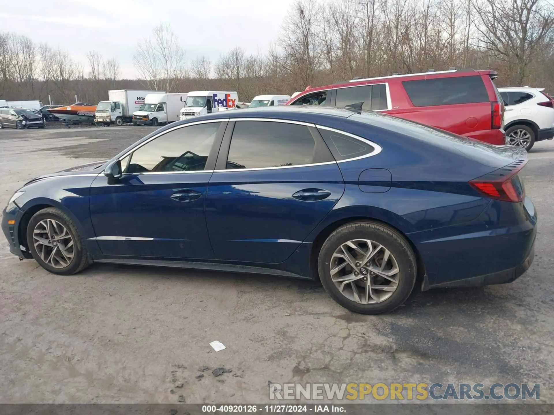 14 Photograph of a damaged car 5NPEL4JA9MH104670 HYUNDAI SONATA 2021