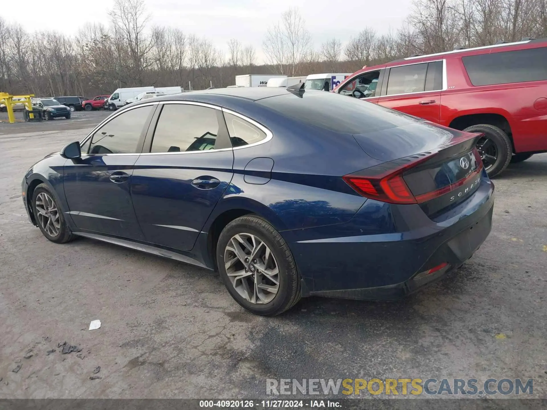 3 Photograph of a damaged car 5NPEL4JA9MH104670 HYUNDAI SONATA 2021