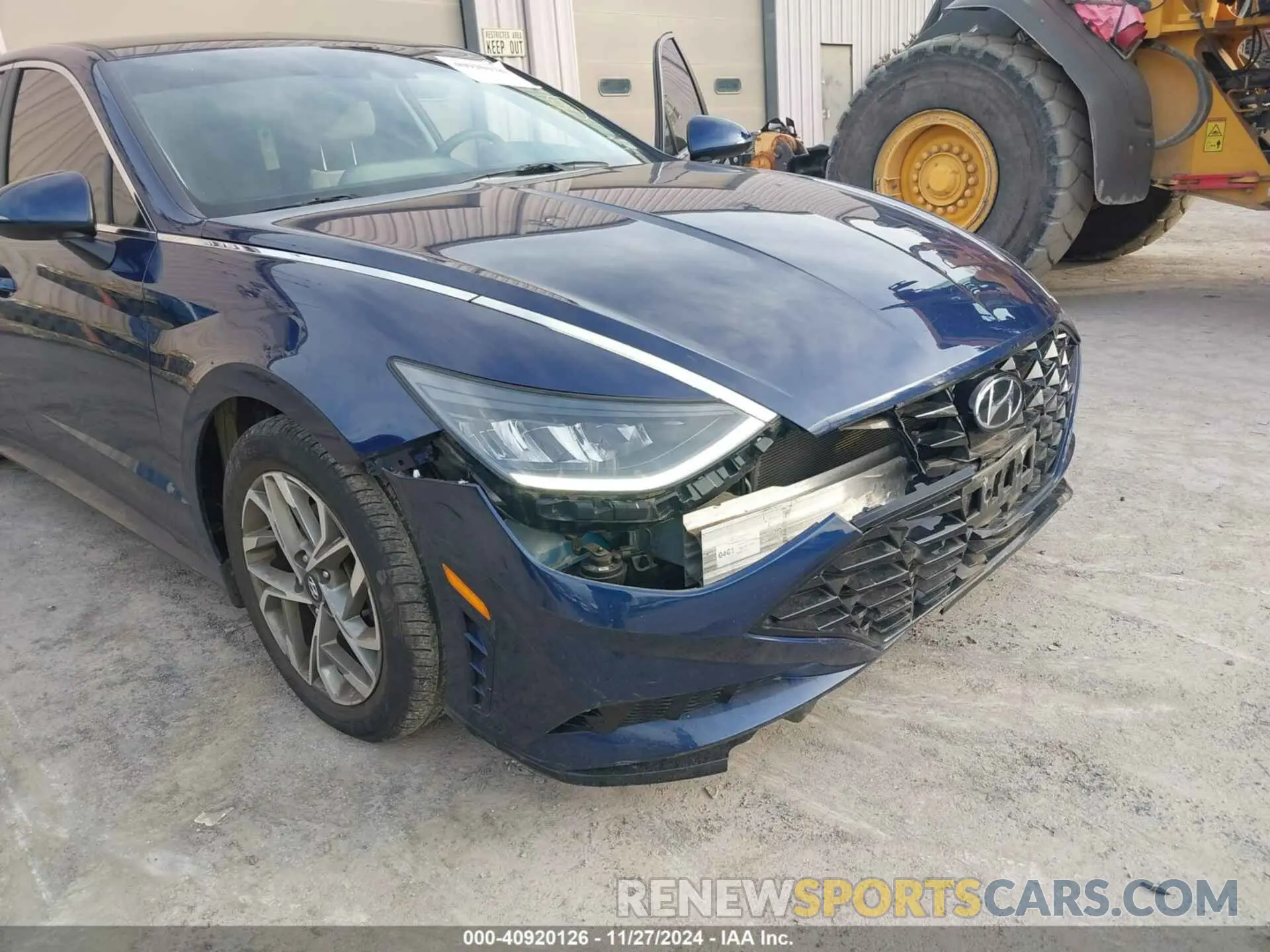 6 Photograph of a damaged car 5NPEL4JA9MH104670 HYUNDAI SONATA 2021