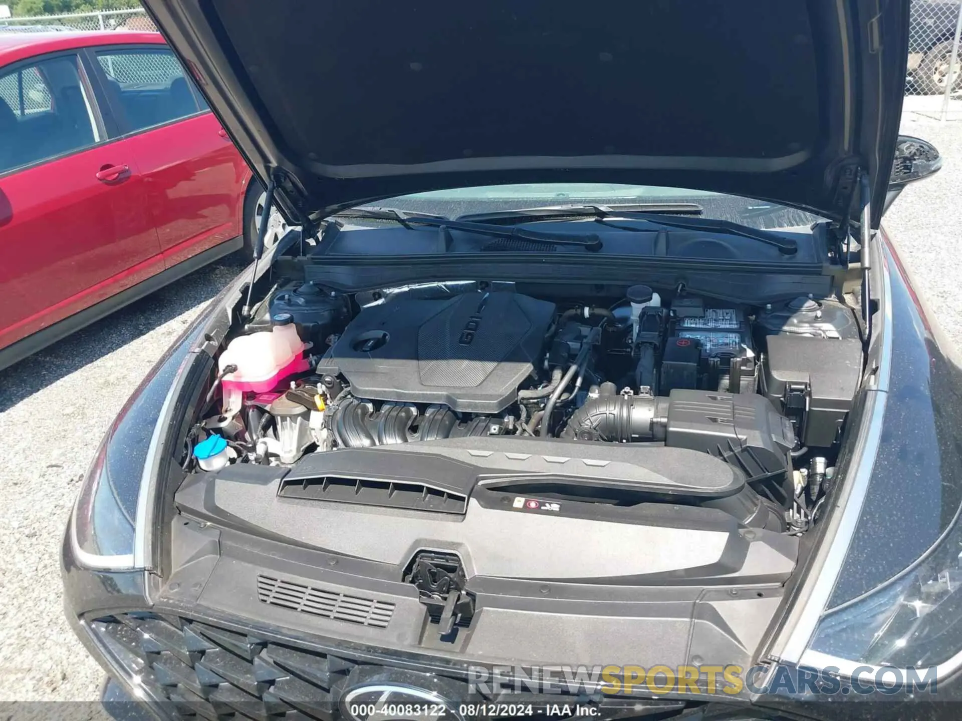 10 Photograph of a damaged car 5NPEL4JA9MH114860 HYUNDAI SONATA 2021