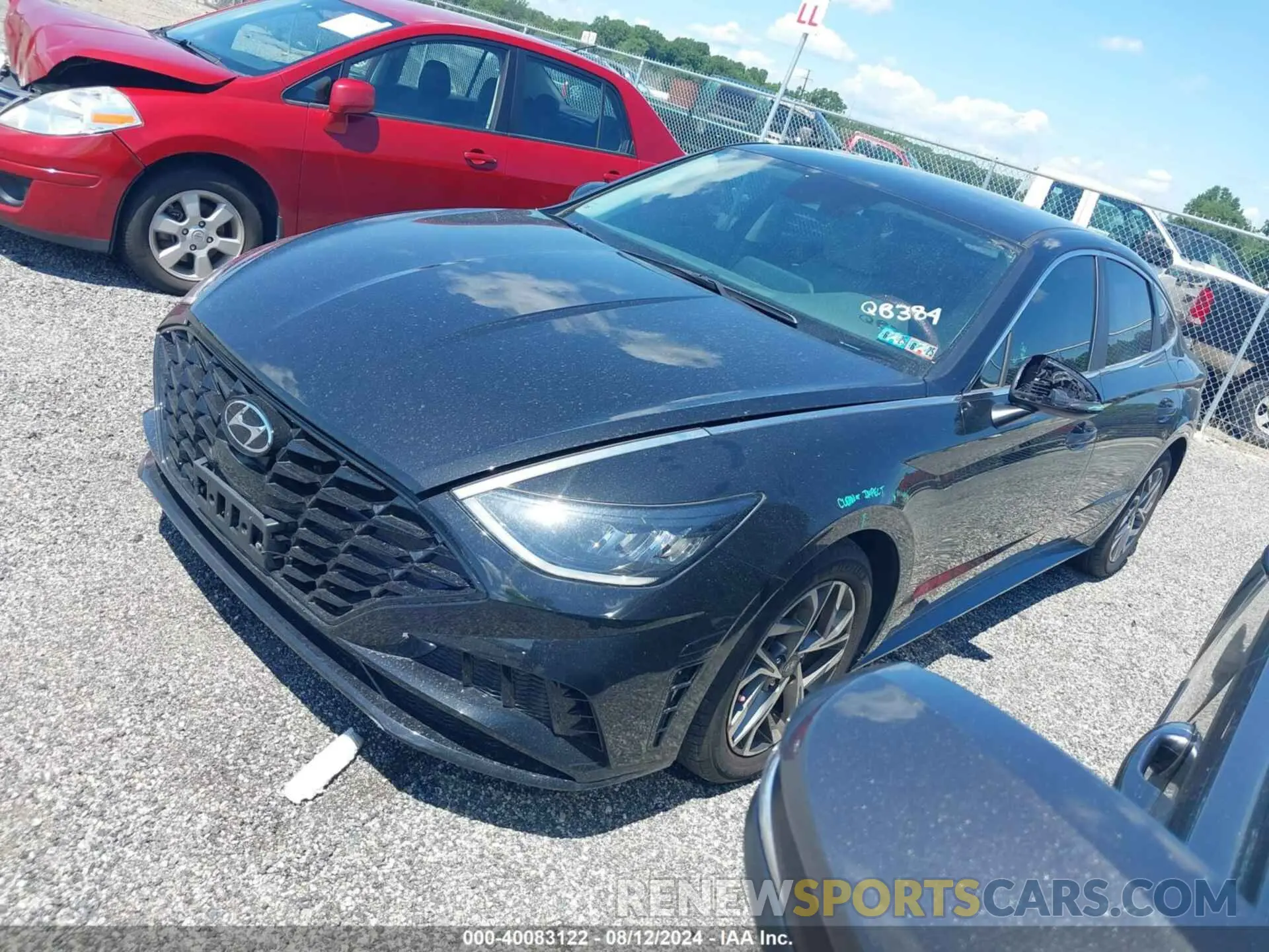 2 Photograph of a damaged car 5NPEL4JA9MH114860 HYUNDAI SONATA 2021