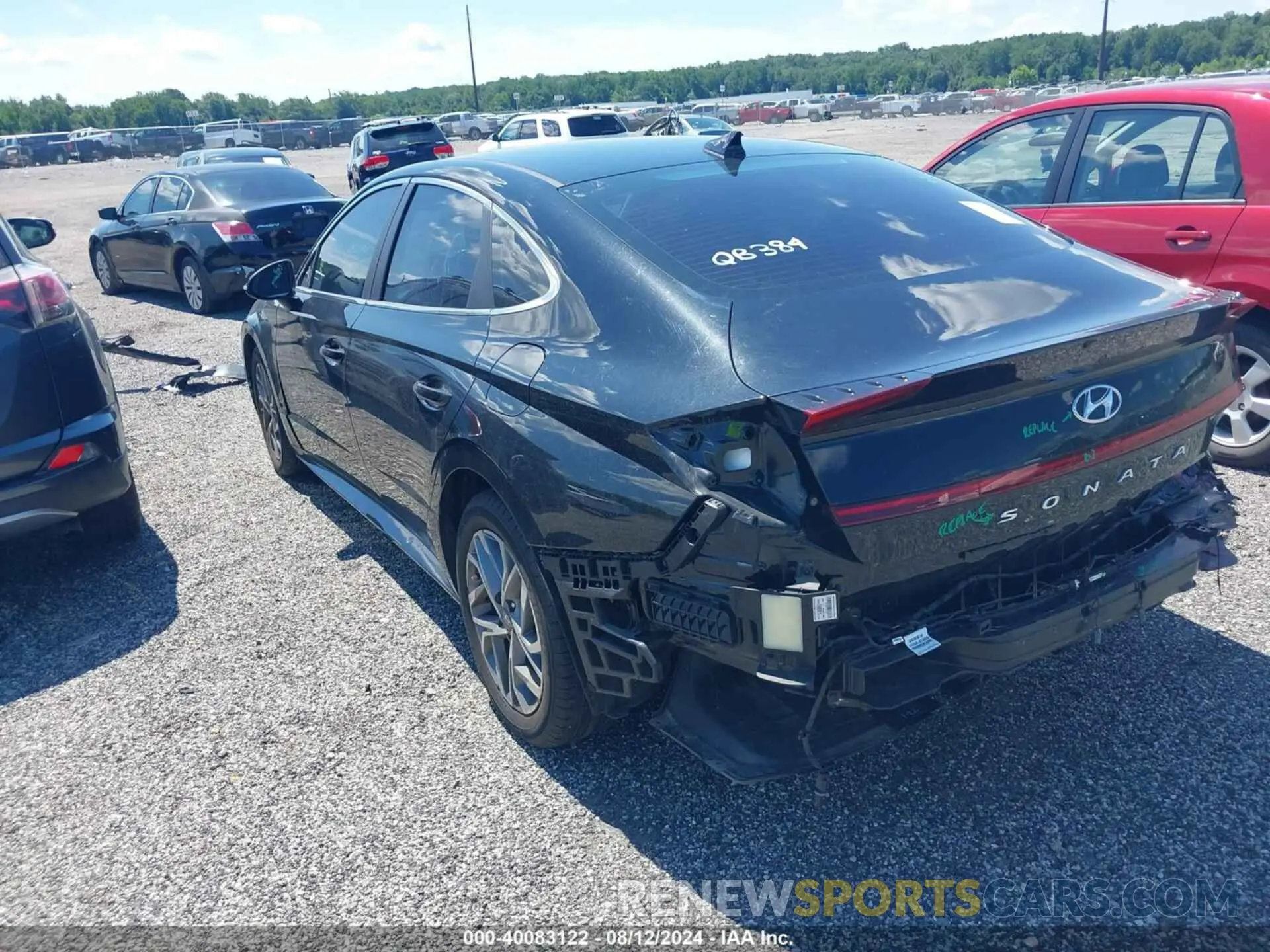 3 Photograph of a damaged car 5NPEL4JA9MH114860 HYUNDAI SONATA 2021