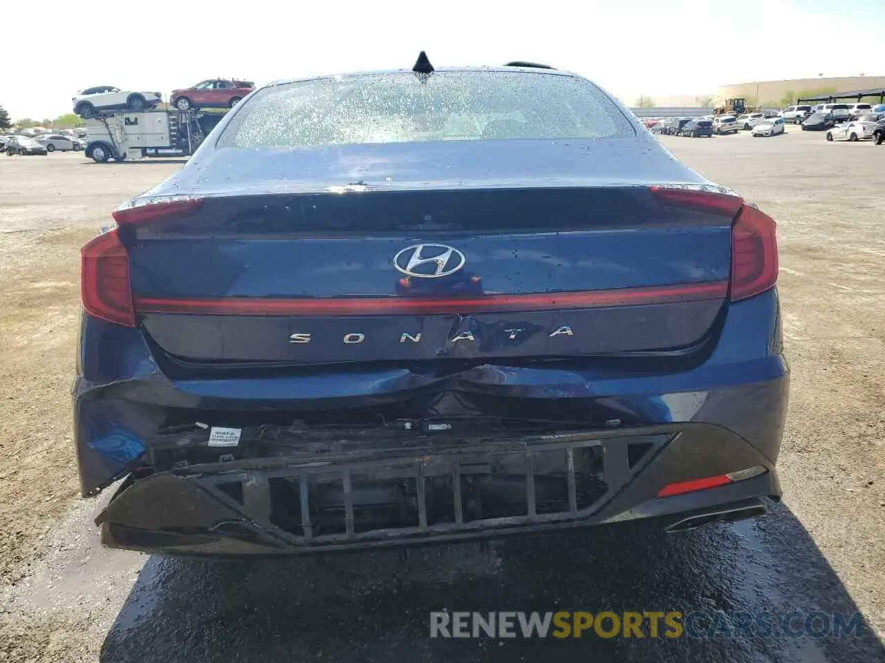 6 Photograph of a damaged car 5NPEL4JA9MH129732 HYUNDAI SONATA 2021